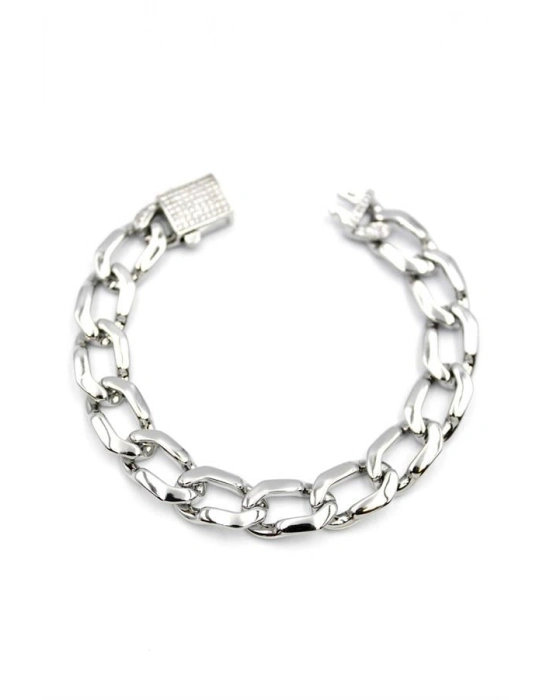 Zincir Gurmet Bileklik - Gümüş