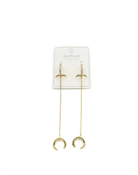 Zincir Küpe - Altın