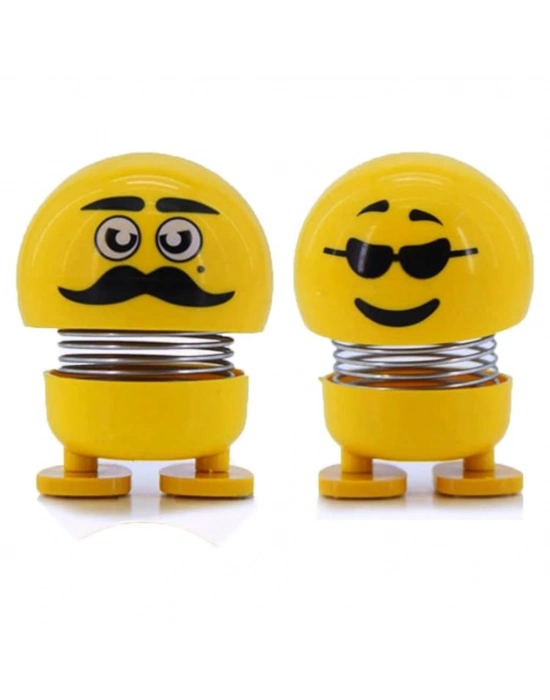 Zıp Zıp Kafalar Sevimli Kafa Sallayan Emojiler Çılgın Kafalar