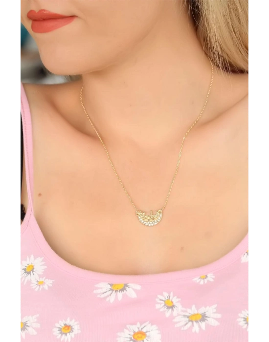 ® Zirkon Taşlı Bayan Kolye