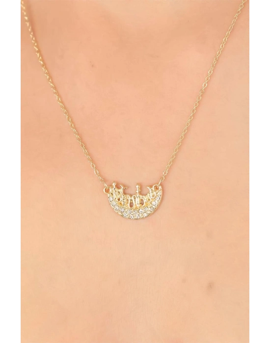 ® Zirkon Taşlı Bayan Kolye