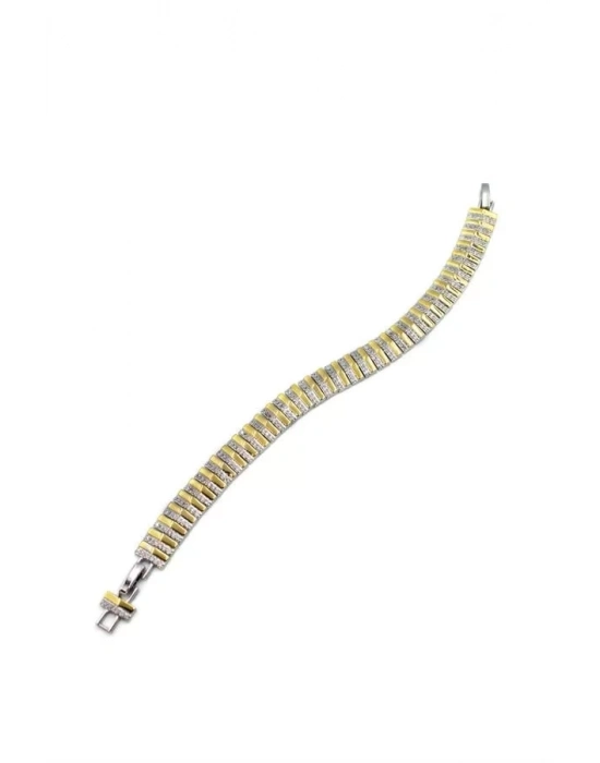 Zirkon Taşlı Bileklik - Gümüş