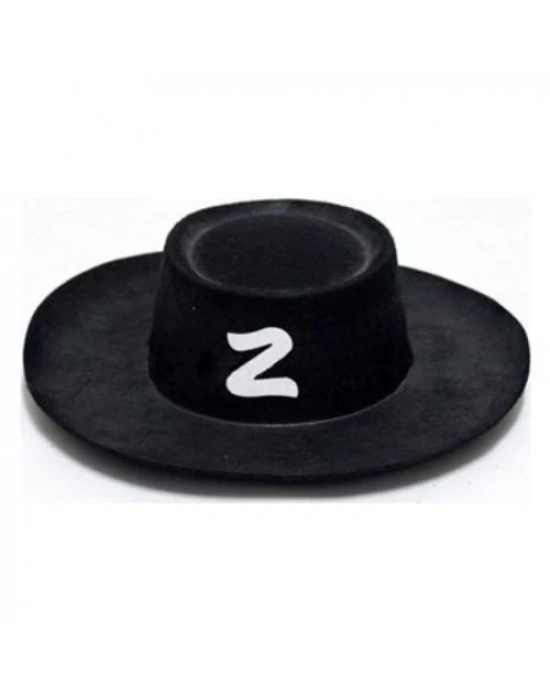 Zorro Şapka Maske Set Yetişkin