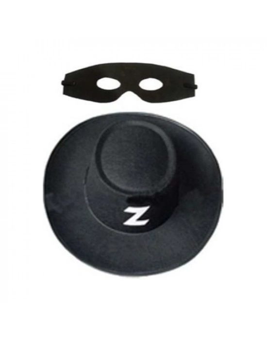 Zorro Şapkası ve Göz Maskesi