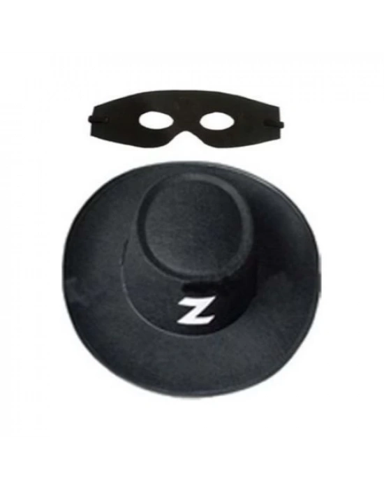 Zorro Şapkası ve Göz Maskesi