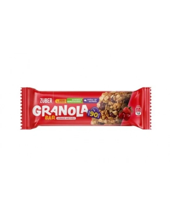 Züber Granola Bar 25 Gr Orman Meyveleri