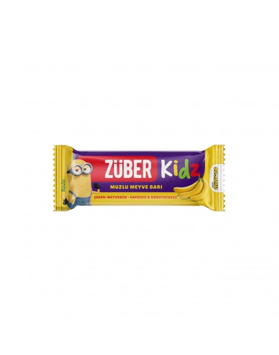 Züber Kidz Meyve Barı 25 Gr Muz