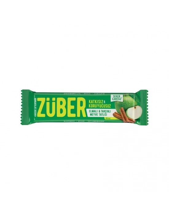 Züber Meyve Barı 40 Gr Elmalı ve Tarçınlı