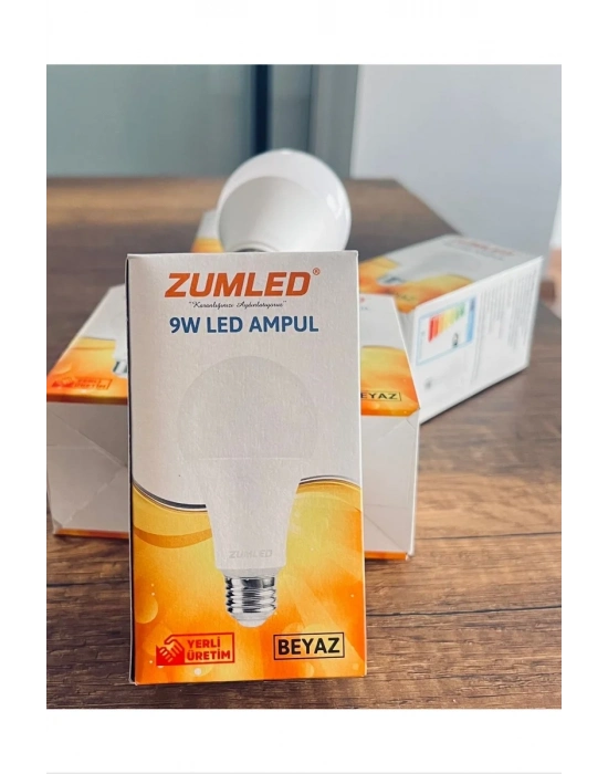 Zumled 9W Beyaz LED Ampul Royaleks-201