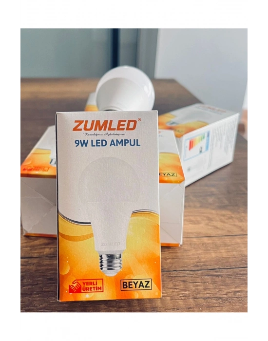 Zumled 9W Beyaz LED Ampul Royaleks-201