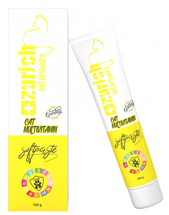 Zurich Cat Vitamin Paste Kedi Multivitamin Macun 100 ml
