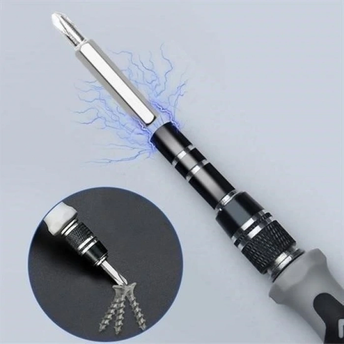 115 in 1 Hassas Tornavida Onarım Alet Manyetik Sürücü Kitli Elektronik Hassas Tornavida Seti