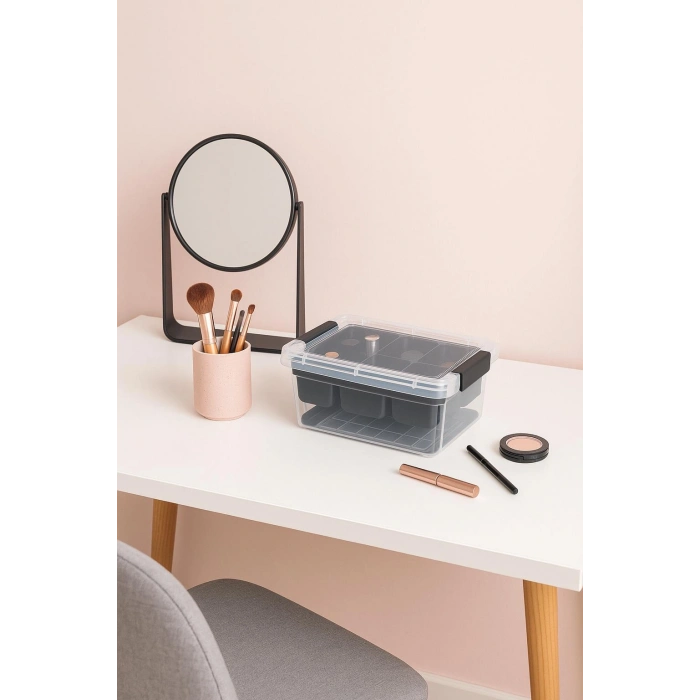 1,75 L Şeffaf Saklama Kutusu & Organizer Düzenleme Kutusu