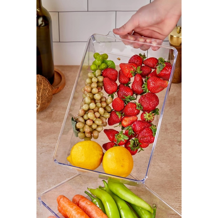 2 Li Buzdolabı Organizeri & Buzdolabı Düzenleyici 3 lt