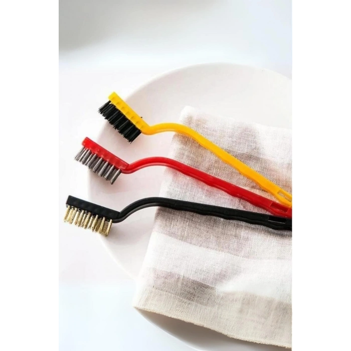 3lü Tel Fırça Seti