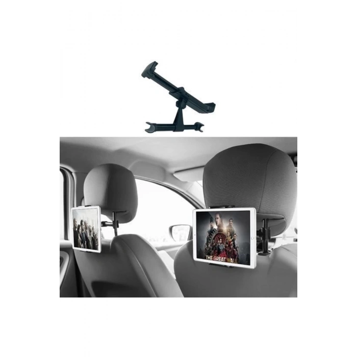 Bfs Oto Koltuk Arkası Telefon Tablet Tutucu Ayarlanabilir 360 Derece Dönebilen Pratik Stand