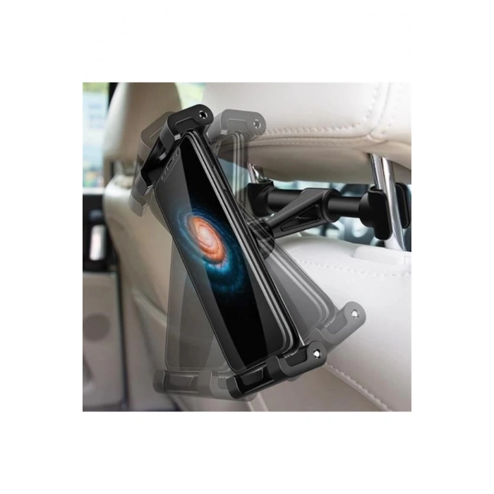 Bfs Oto Koltuk Arkası Telefon Tablet Tutucu Ayarlanabilir 360 Derece Dönebilen Pratik Stand