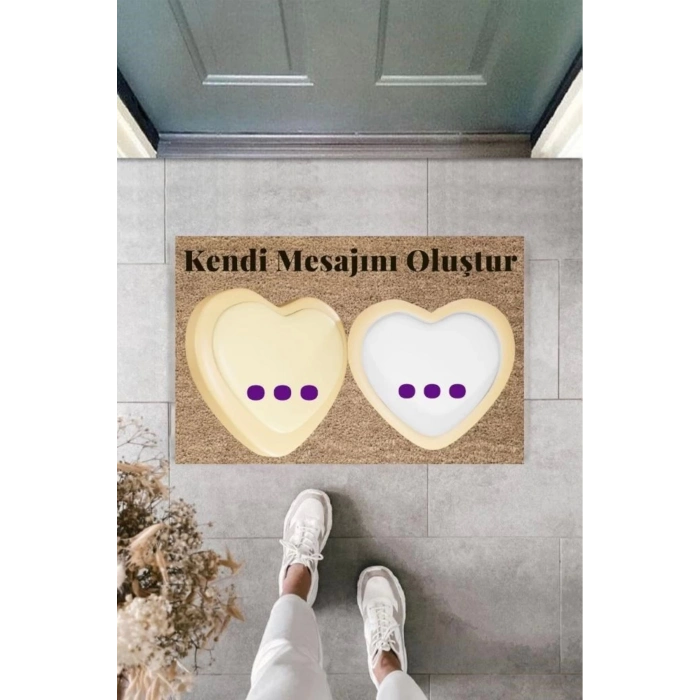 Bfs Dijital Baskı Kişiye Özel İç Kapı Dekorasyon Paspas Ps11217