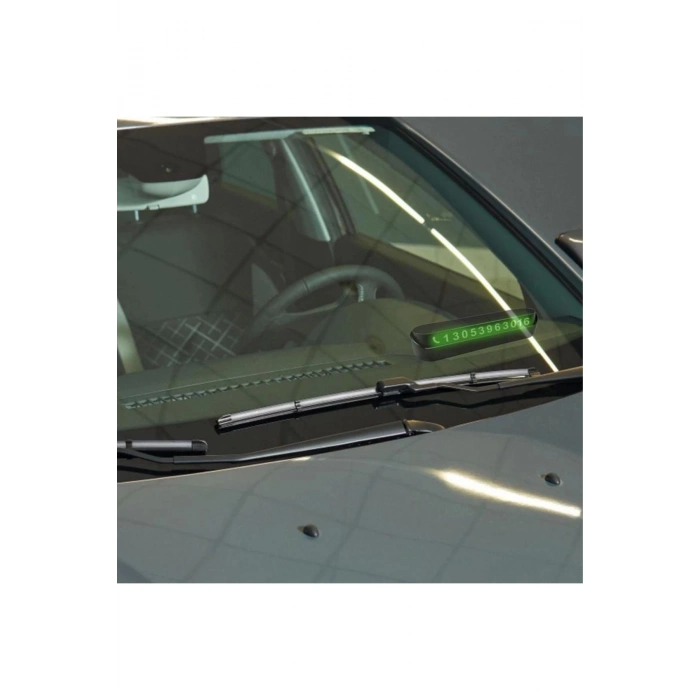 Bfs Pratik Fosforlu Telefon Numarası Yamzak İçin Araç İçi Oto Numaratör Numaralık