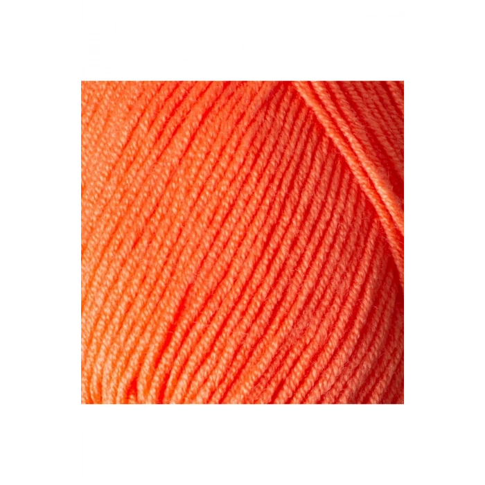 La Mia Baby Boom Neon Turuncu El Örgü İpi - 1212 - 34109