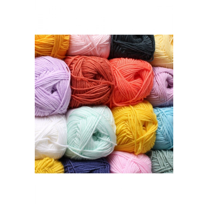 La Mia Baby Boom Neon Turuncu El Örgü İpi - 1212 - 34109