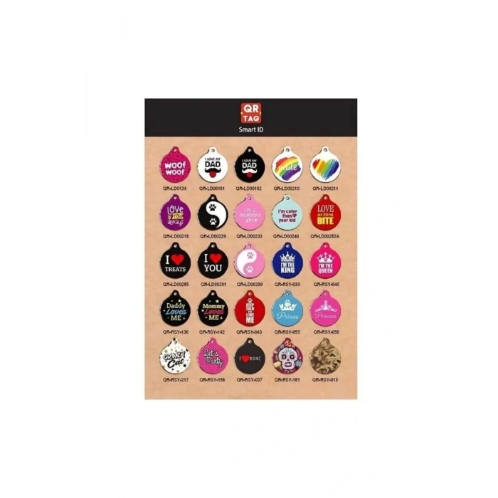 Proone Qr Tag Smart Id İsimlik Kedi Ve Köpek Künyesi 1 Adet