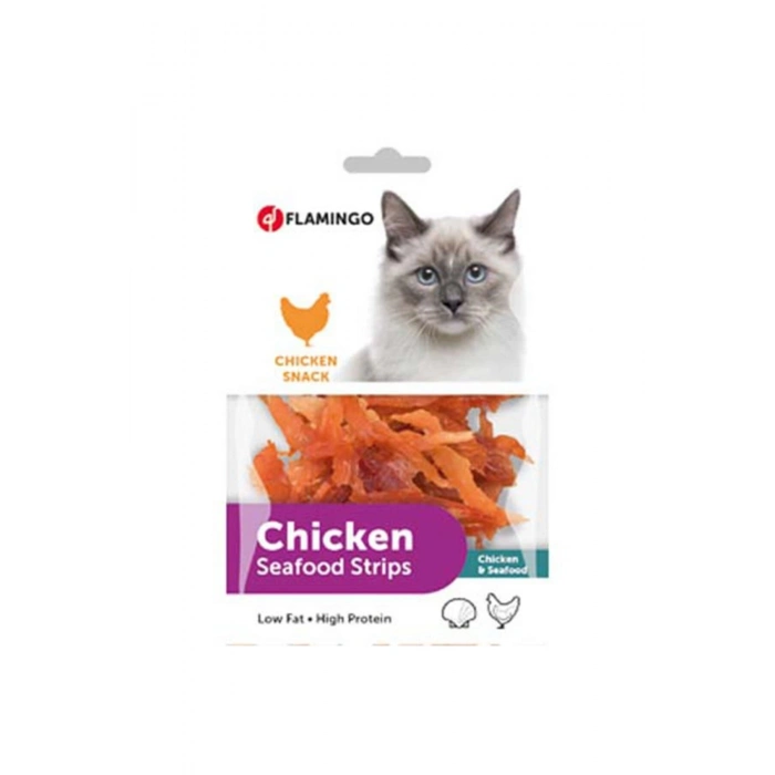 Flamingo Chicken Tavuklu Balıklı Kedi Ödül Maması 85 Gr