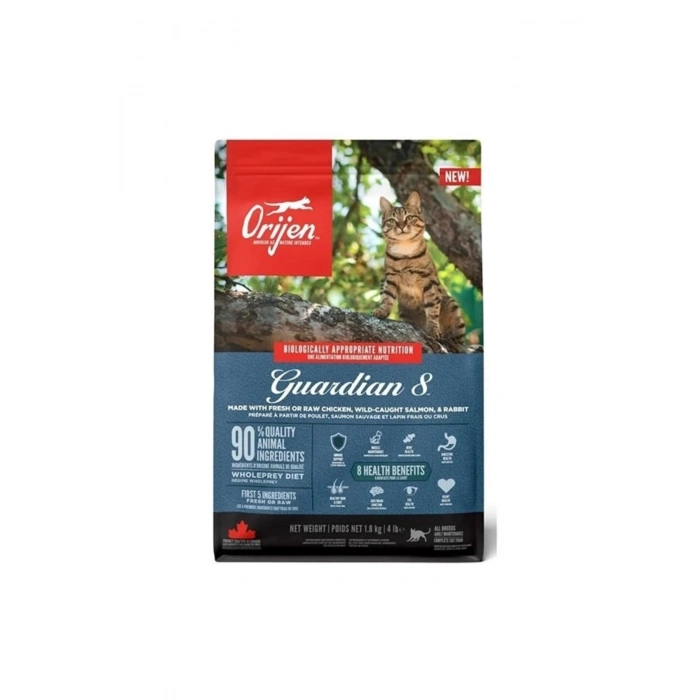 Orijen Guardian 8 Koruyucu Yetişkin Kedi Maması 4.5 Kg