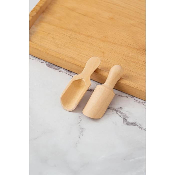 6’lı Ahşap Baharat Kaşığı