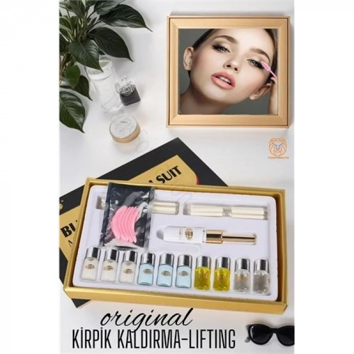 90 Kullanım Kirpik Perma Lifting Kaldırma Seti