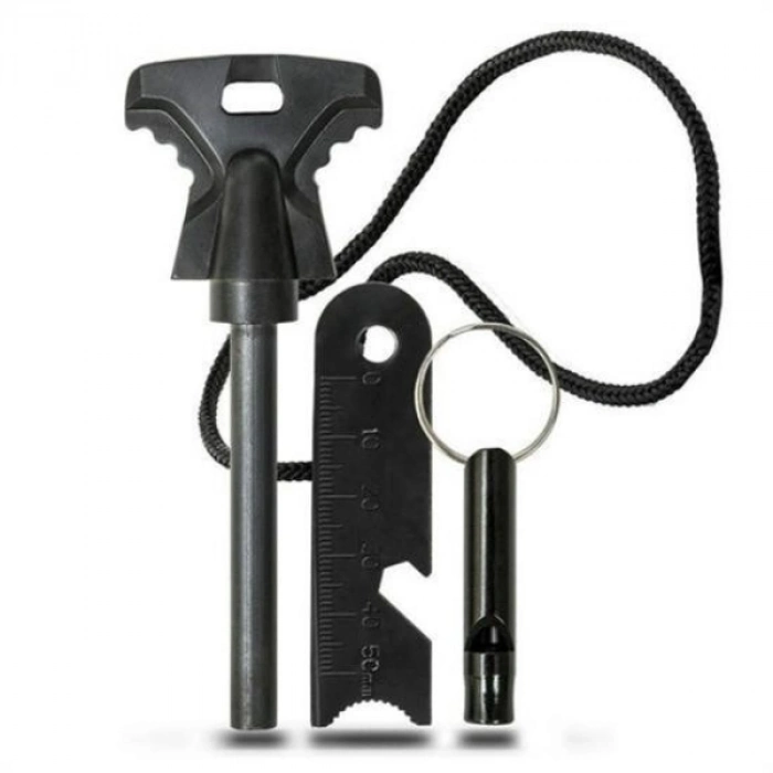 Acil Durum Magnezyum Çakmaktaşı Hayatta Kalma Kiti