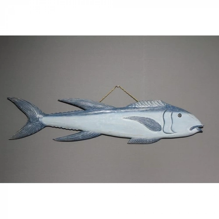 Ahşap Duvara Asmalı Balık Pano