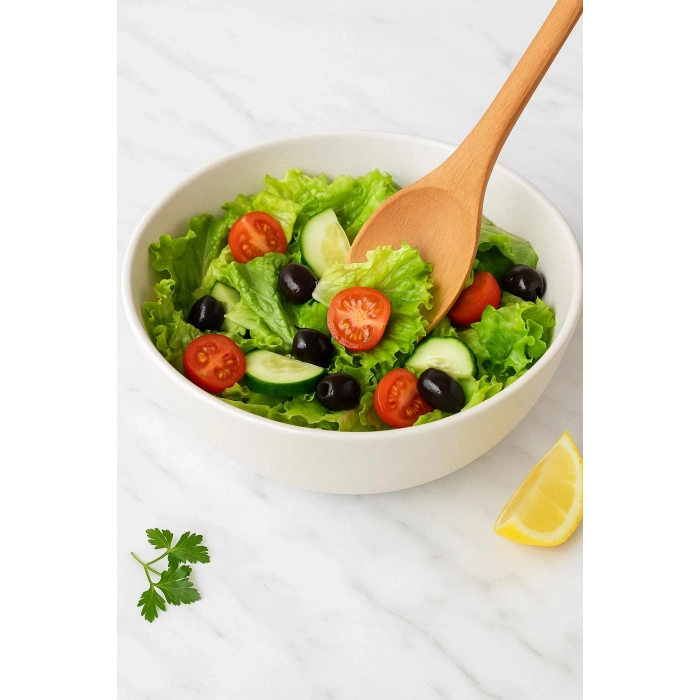 Ahşap Yemek Hazırlık Kaşığı 27 cm