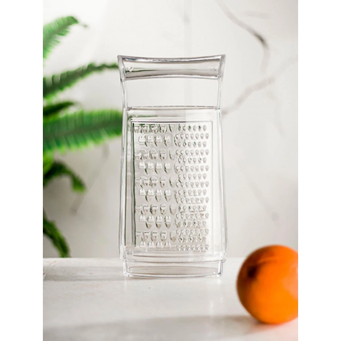 Akrilik Şeffaf El Kesmeyen Hazneli Rende