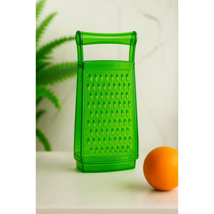 Akrilik Şeffaf El Kesmeyen Hazneli Rende