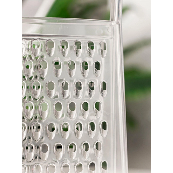 Akrilik Şeffaf El Kesmeyen Hazneli Rende