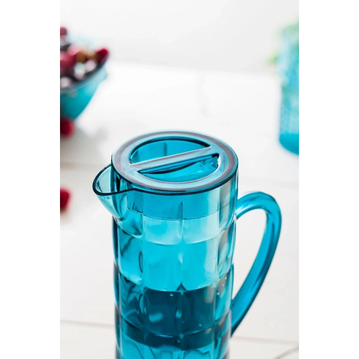 Arkilik Allegra 1,5 Lt Aquamarin Sürahi (Buzdolabı Kapak Rafına Sığar)
