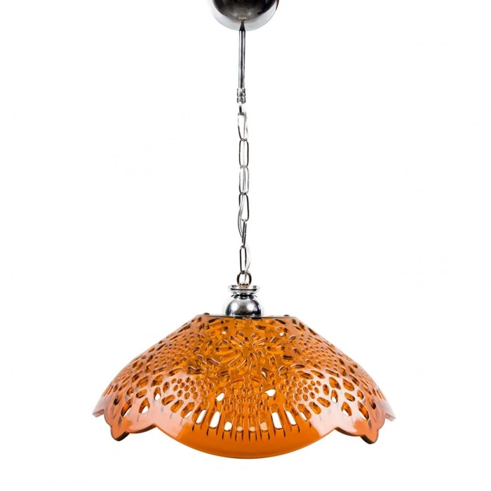 Bal Rengi Akrilik Avize Modern Dekoratif Aydınlatma 35x35x12 cm