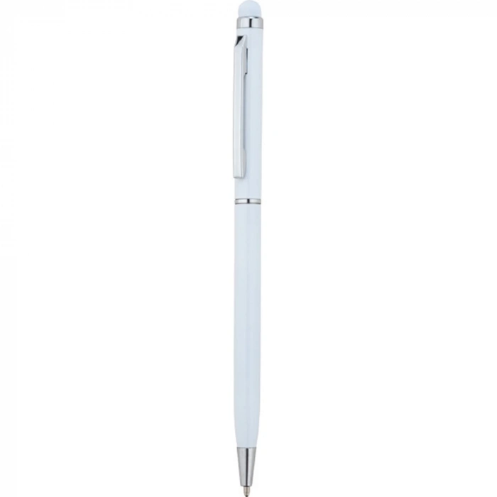 Beyaz Renk Tükenmez Metal Kalem