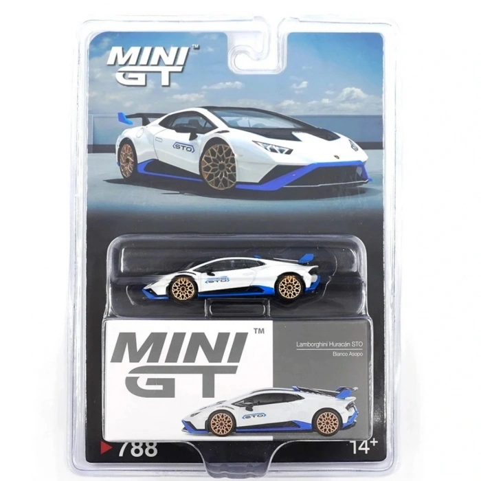 BFS 1/64 Lamborghini Huracán STO Bianco Asopo - Blister Paket