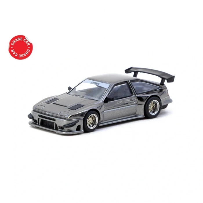 BFS 1/64 Toyota Sprinter Trueno AE86 Widebody Black/Grey - Designed by Jon Sibal - Malaysia Special Edition