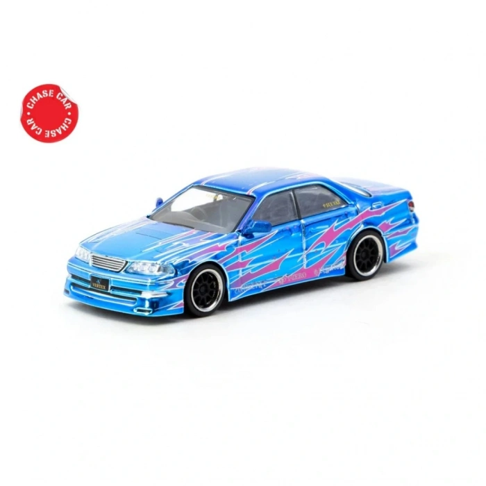 BFS 1/64 VERTEX Toyota Mark II JZX100 Blue Metallic