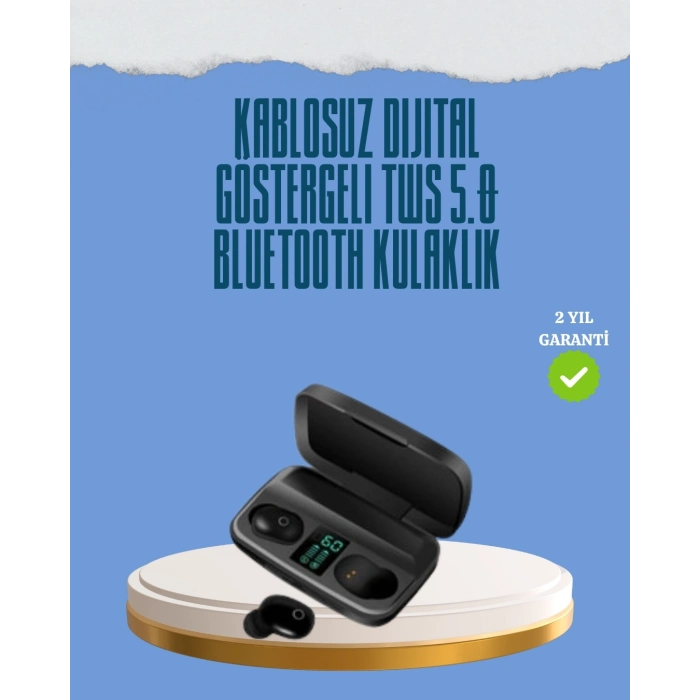 BFS 10 Metre Çekim Mesafeli Hafif Tasarımlı Bluetooth Kulaklık ve Şarj Kutusu Seti