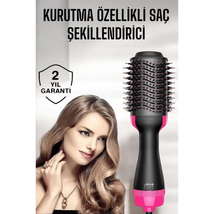 BFS 1200 Watt Gücünde, Negatif İyon Teknolojili, 3 Isı Kademeli Fön Tarağı