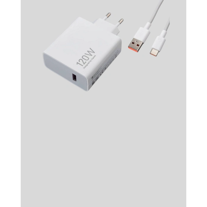 BFS 120W Güçlü Hızlı Şarj Adaptörü ve Type-C Kablo Seti – Güvenli Şarj Teknolojisi