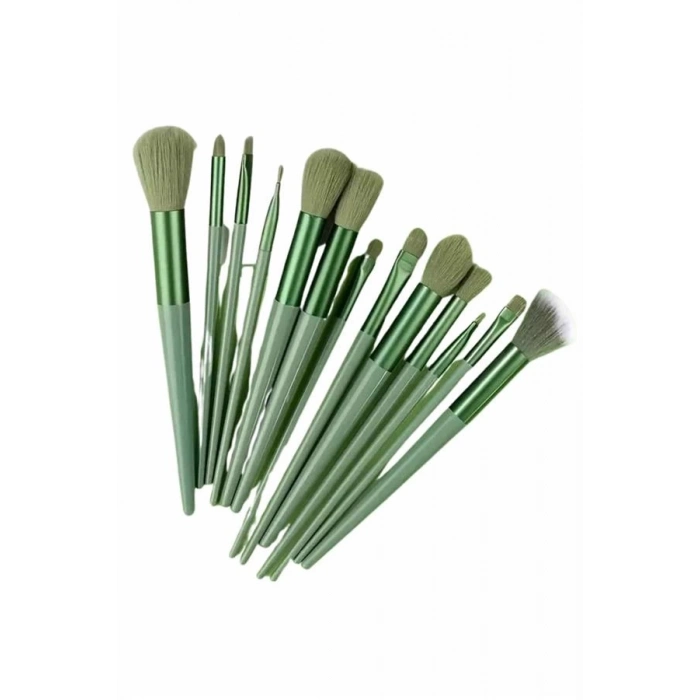 BFS 13 Parça Makyaj Fırça Seti Far Fırçası Allık Fırçası Yumuşak Uçlu