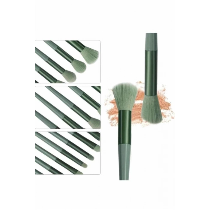 BFS 13 Parça Makyaj Fırça Seti Far Kontür Aydnlatıcı Fırçası İz Bırakmaz Hafif ve Yumuşak