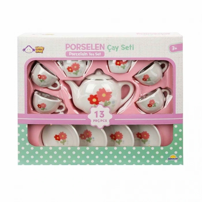 BFS 1501 Porselen Çay Seti 13 Parça -Sunman