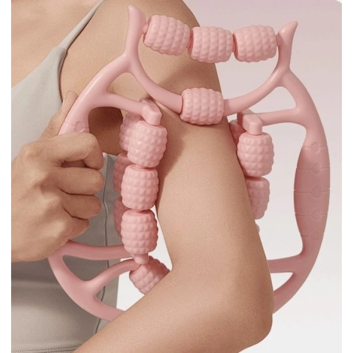 BFS 18 Tekerlekli Selülit Masaj Aleti Lenf Drenaj Rulosu CM-376