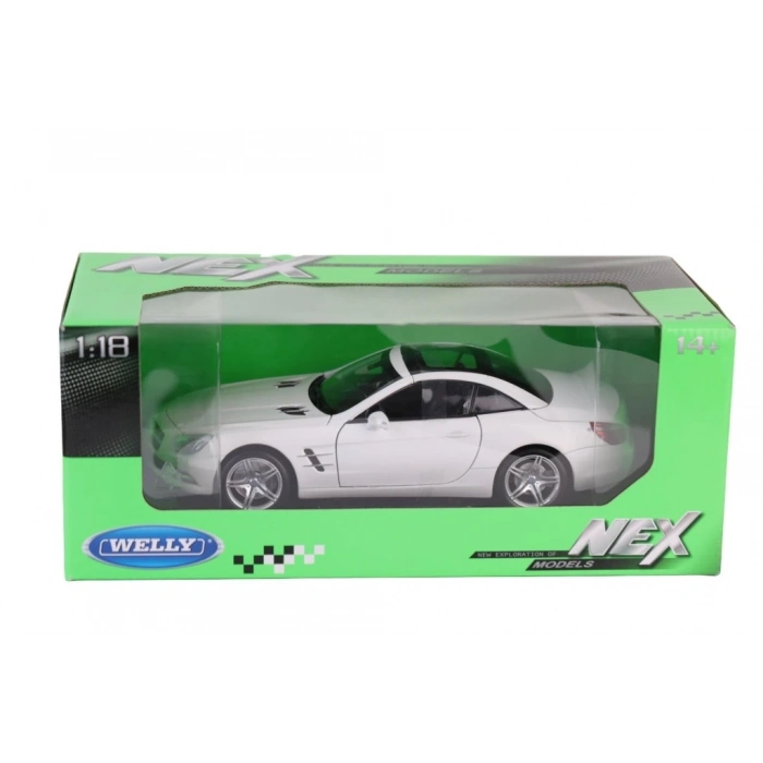 BFS  18046 WELLY 1 18 MERCEDES BENZ SL500 HARD